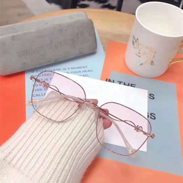 

color framels changing myopic trimming women's fashion glass frame can be equipped with anti blue lens color changing lens frame, White;black