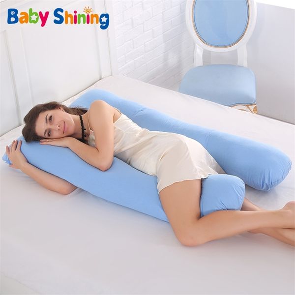 

multifunctional u-shaped pillow for pregnant women waist protection lying on side washable maternity pillow sleeping artifact 201211
