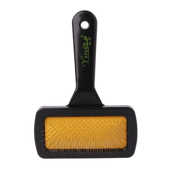 

trimmer pet trimmer goms собаки для удаления кисти для волос чистка красоты cat dog combs grooming tools petace продукт q bbykdx, Silver