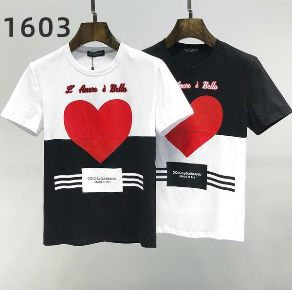 

luxury paris t shirts mens designer t shirts brand clothes atelier summer women printed t-shirts male 100%cotton tees#24, White;black