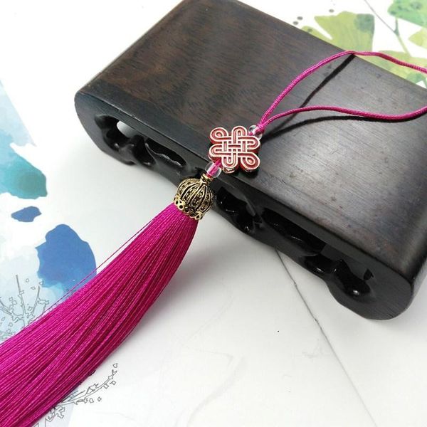 

3pcs metal caps tassel fringe pendant diy craft supplies jewelry curtains decor material silk tassel trim garments accessories h jllpgu