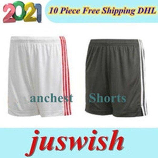 

2020 2021 manchester soccer shorts martial rashford mata de gea pogba 20 21 united goalkeeper football sports shorts pants s-2xl, Black;red