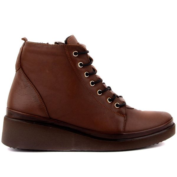 

female brown leather sailor lakers vj56, Black