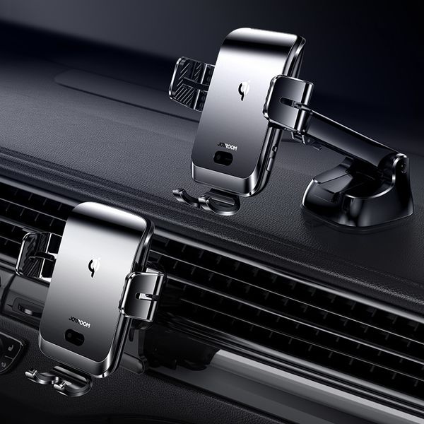 

4fds2awjoyroom infrared induction wireless charger qi fast charging car phone holder