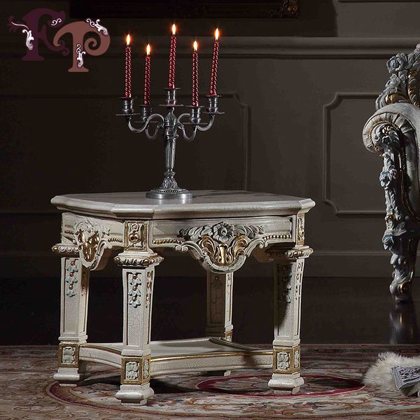 

antique hand carved wood furniture -luxury royal home furniture