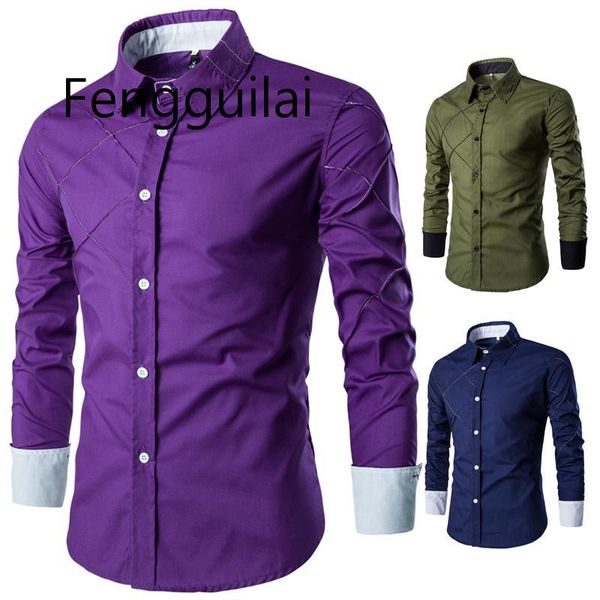 

men's casual shirts 2021 spring autumn brand dress mens striped shirt cotton slim fit chemise long sleeve thin men masculin, White;black