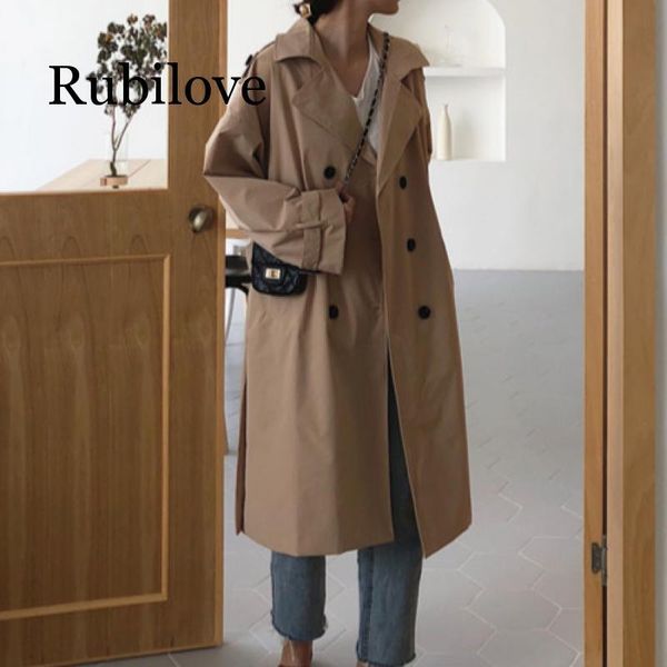 

rubilove 2020 new autumn winter selling women's fashion netred casual ladies work wear nice jacket, Tan;black