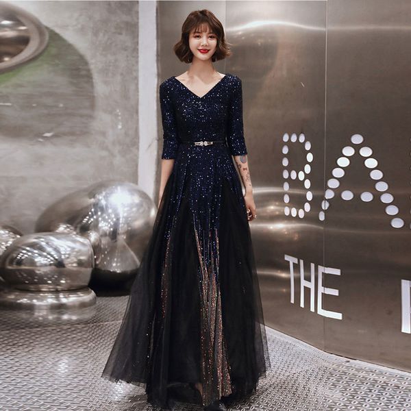 

2021 new *dressed v. sequin e party dresses*dressed women's dresses party* vag7 evening, Black;red