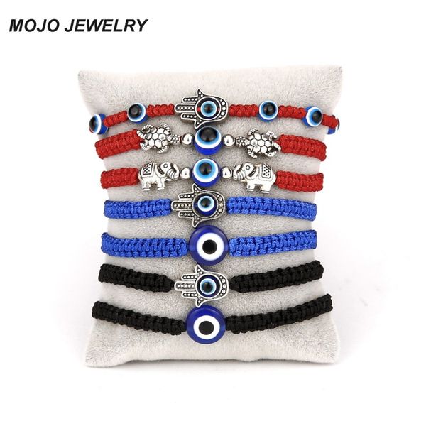 

handmade animal charm bracelet blue evil eye beads bracelets jewelry for wholesale, Golden;silver