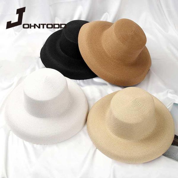 

wide brim hats product straw hat, ladies leisure trip, bow knot outdoor vacation sunscreen will avoid the sun hat beach cap1, Blue;gray