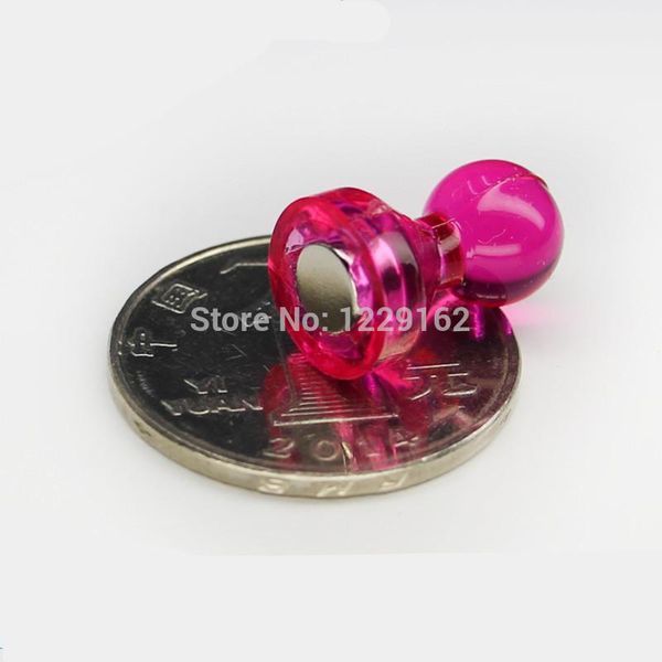 

7pcs set transparent noticeboard skittle pin magnets multi color magnetic thumbtack whiteboard message sticker wmtbuc