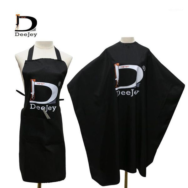 

custom logo hair hairdress salon cape apron1