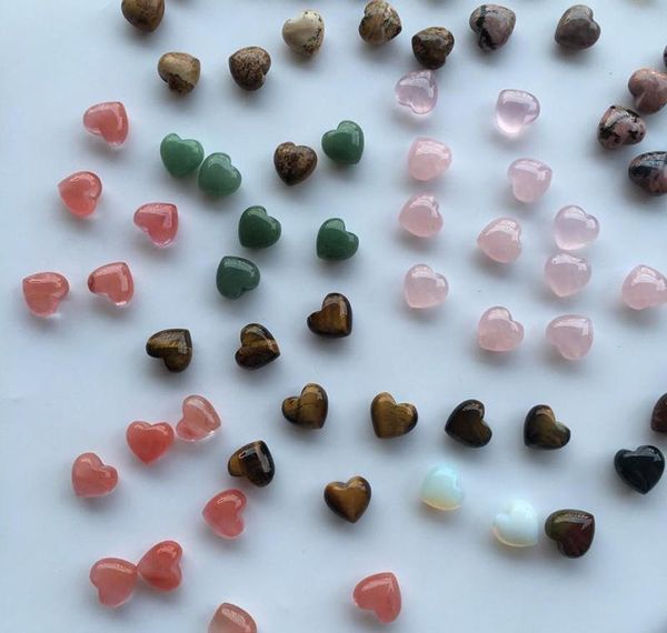 

natural heart shaped crystal stone natural stone carving decoration heart shaped pendant valentine's day wmttca jjxh