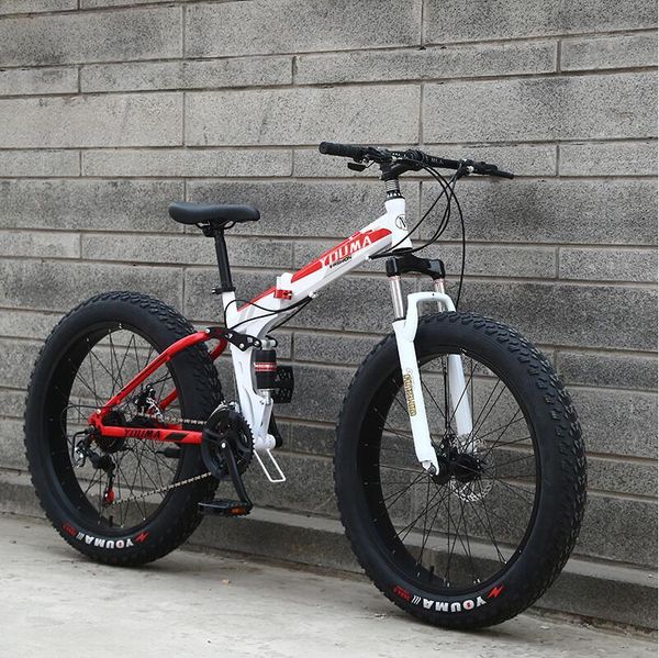 

7/21/24/27 speed 26x4.0" fat bike mountain bike snow bicycle suspension fork bicicleta ing