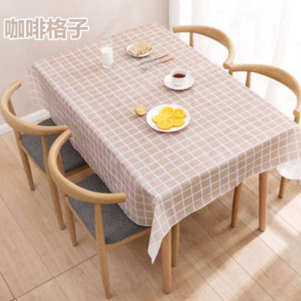 

пвх скатерть водонепроницаемая маслозащитная скатерть геометрический узор для гостиной домашний декор легкий стирку прямоугольника таблицы s