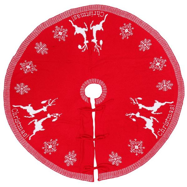 

1pc creative christmas tree skirt xmas tree apron christmas decoration