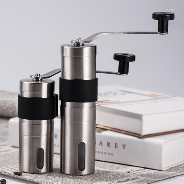 

manual coffee grinder washable stainless steel coffee miller mini hand bean milling machine kitchen tools s/l1