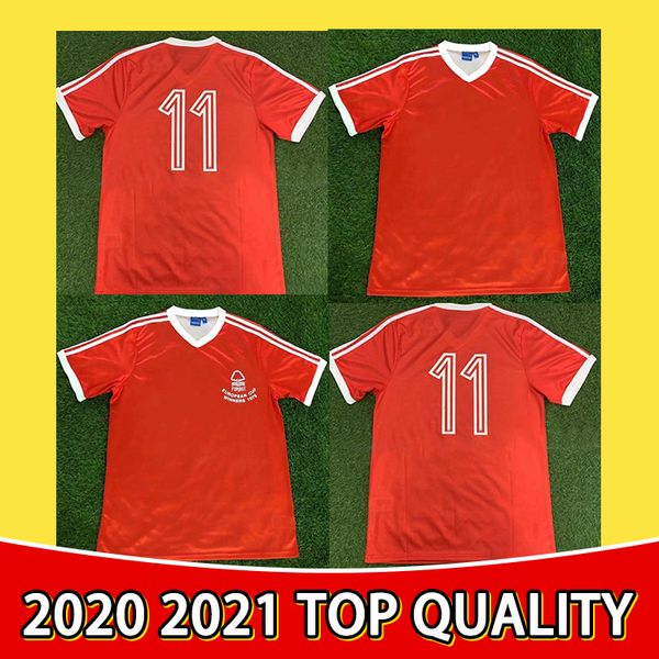 

1979 european cup champion nottingham forest retro men's football home shirt nottingham mcgovern star robertson burns lloyd fans versio, Black;yellow
