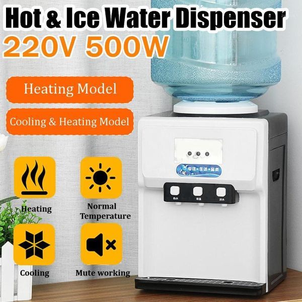 

water dispenser 500w warm drink machine deskholder heating cooling fountains boiler drinkware tools1