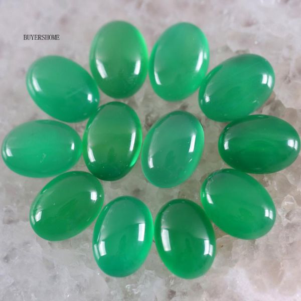 

18x13mm16x12mm натуральный камень зеленый оникс ювелирные изделия кабины кабошон бусины для ожерелья серьги браслет 10 шт. k1606, Bronze;silver