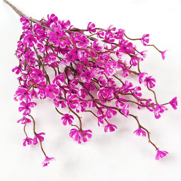 

decorative flowers & wreaths 1 bouquet simulation plum blossom branch long flower artificial home living room wedding fake decoration1