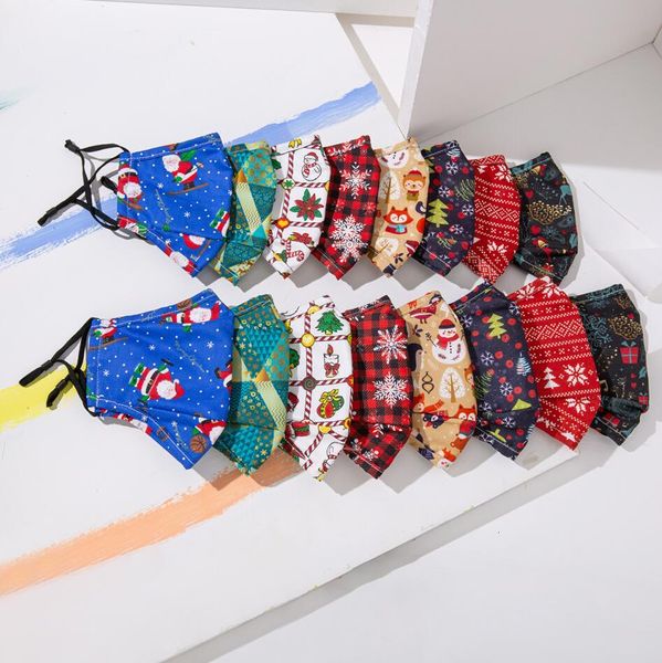 

9fz8kids christmas reusable for washable cotton and adults mouth cover xmas cartoon face party masks designer mask decoratiooutlet1wti