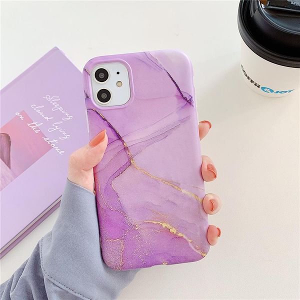 

flykylin marble matte phone cases for samsung s20 ultra s8 s9 s10 s20 plus s10e note 8 9 10+ back cover silicone wmtwpz loveshop01