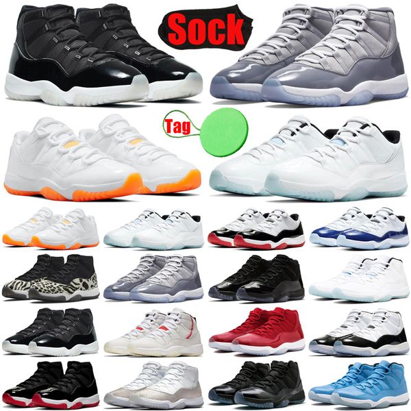 

jumpman 11 cool grey 11 11s basketball shoes jumpman men women animal instinct bright citrus bred concord pure violet mens trainers sports s, Black