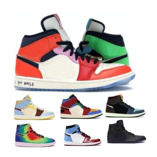 

jumpman 1 1s бесстрашных мужских баскетбольных ботинок мелодия ehsani maison chateau rouge zoom tie tokyo bio hack blue великие спортивные к