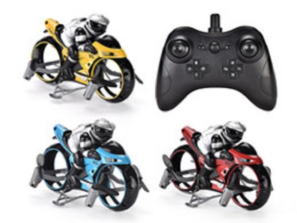 

kid toy 2.4g air-ground motorcycle remote control vehicle for child electric toy kid gift 04