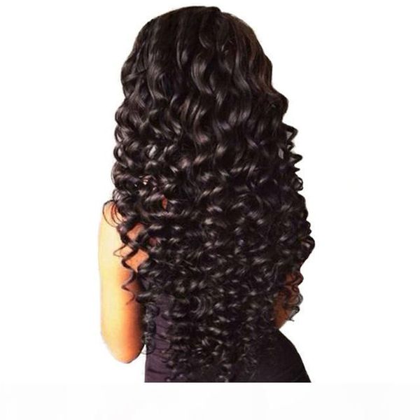 

grade 9 a unprocessed hair weave brazilian malaysian peruvian indian 100 human hair extensions body wave double weft, Black