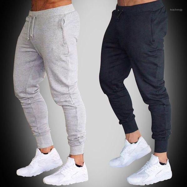 

fashion sports jogging pants new casual slim fit fitness pants men's trousers ankle1, Blue