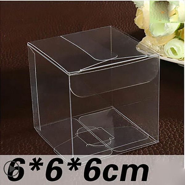 

1lot10pcs 121212cm pvc box different sizes square shape pvc package box plastic packaging box for souvenir candy wedding wmtzlq