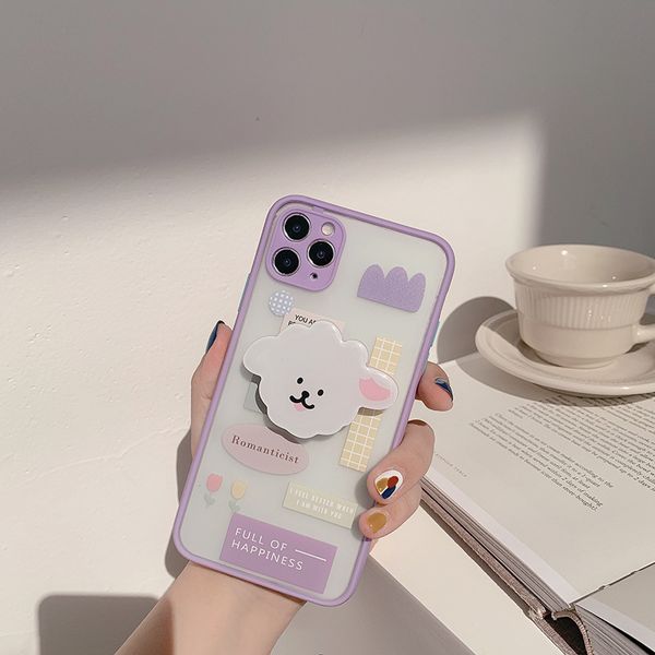 

cute art retro flowers label phone case for iphone 11 pro max xr x xs max 7 8 puls se 2020 cases animal bracket hard pc cover
