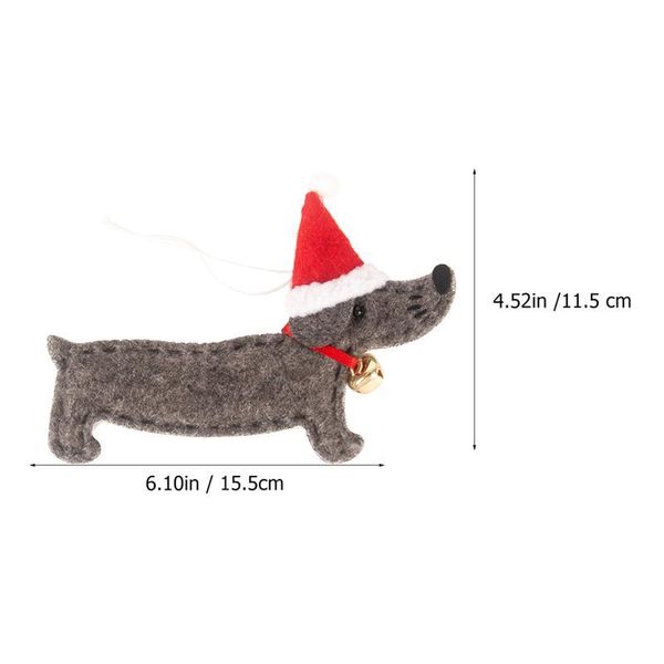 

christmas dachshund shape hanging pendant christmas tree decoration navidad christmas tree ornament decoration dachshund shape wmtamp