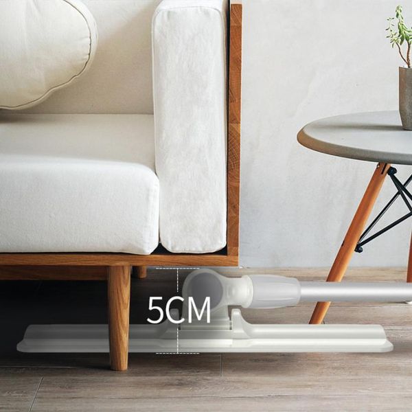 

flat mop household stainless steel wet and dry mop can adjust the extension microfiber clean glass floor flber flat mop wmtzud