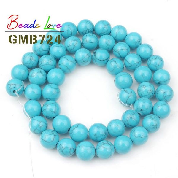 

оптовая 9 стилей бирюзы whlite cone 4 6 8 10 12 мм круглые свободные разные бусины для ювелирных изделий изготовления diy браслет ожерелье 1