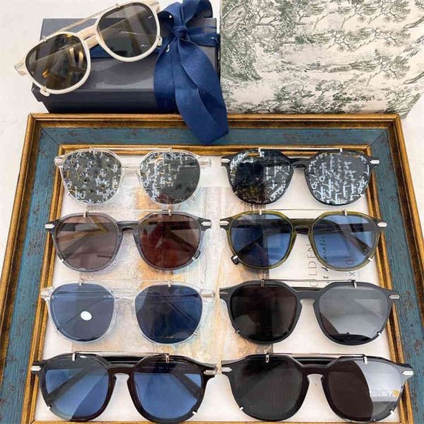 

2022 factory wholesale toad shaped male driver of family drives sunscreen sunglasses female face small sunglasses blacksuit r i, White;black