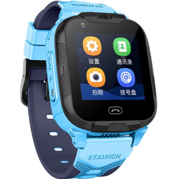 

smart phone watch can talk children's to 4g all network, waterproof, p taking and positioning telecom k2, Blue
