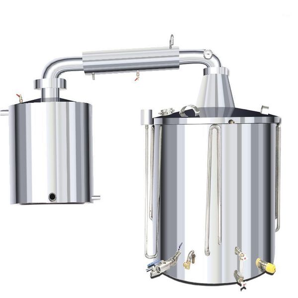 

medium and small distiller distillery 304 stainless steel wine making equipment domestic liquor making equipment large1