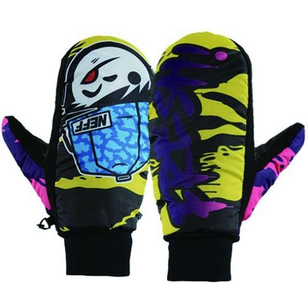 

ski gloves for men and womenwinter outdoor sports waterproof windproof gloves for ski or snowboard wmtlqn, Black