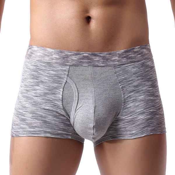 

new boxers men's underwear men comfortable modal boxer shorts male slip panties u convex boxershorts man underpants cuecas, Black;white