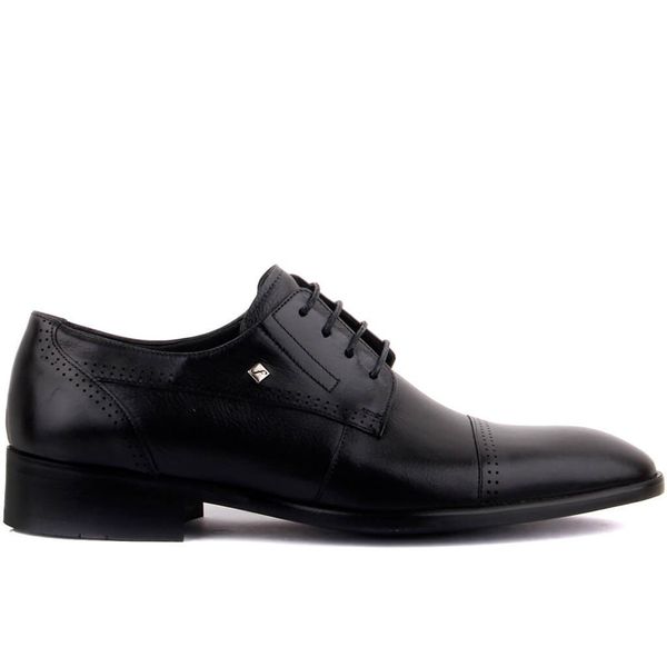 

classic men's black leather shoes ecsy