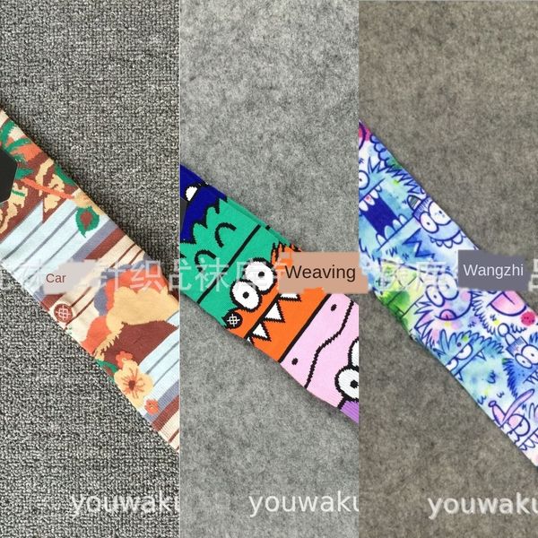 

oc45 новые носки носки stance daisy american american и womens fashion european и mens street hip shumets чулки чулки хризантемы скейтборд, Black