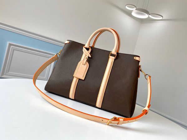 

2020 Best 3A Quality , BB M44815 MM M44816 Soufflot Canvas Top Handles Shoulder strap Totes Handbags,with Dust Bag,Free Shipping