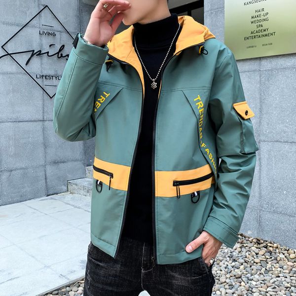 

men's 2020 casual spring fine autumn fashion bomber man's new baseball jacket plus size bro6, Black;brown