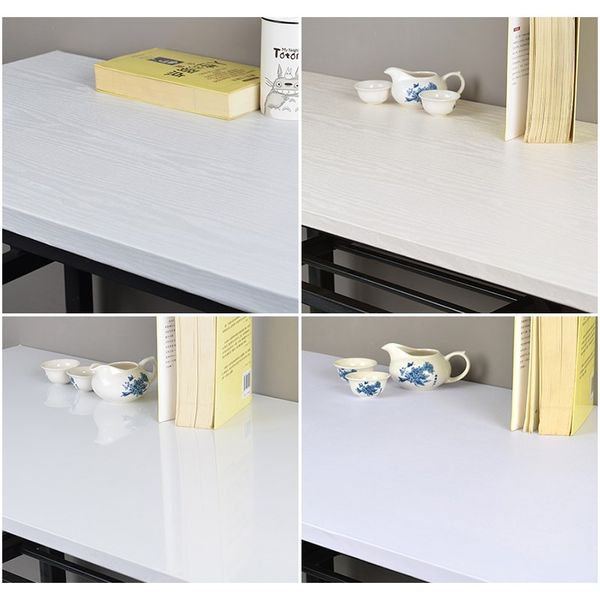 

solid color white wallpaper self adhesive waterproof moisture proof thick background bedroom dormitory wall stickers home decor f wmtuoc