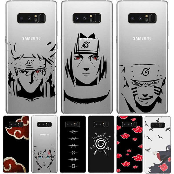

1dwsamsung big frame silicone cover, japane animation silicone cover, samsung galaxy sasuke s6, s7, s8, s9, a7, a750