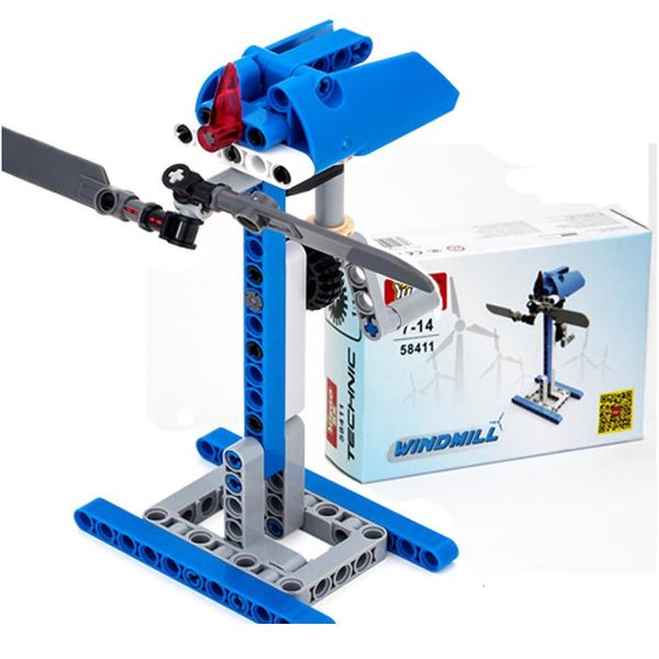 

diy рука ветряная мельница наука эксперимент diy gizmo сборка строительных блоков строительные игрушки детские развлечения educatio wmtstz