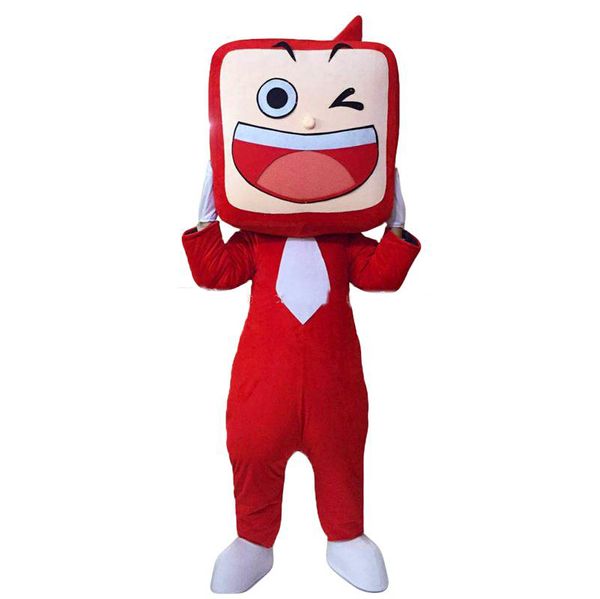 2018 Conjunto de TV quentes de alta qualidade Mascot Costumes Caracteres de desenhos animados adultos SZ